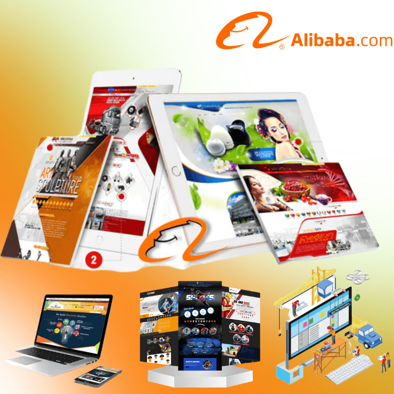 Alibaba Mini Site Creation Design