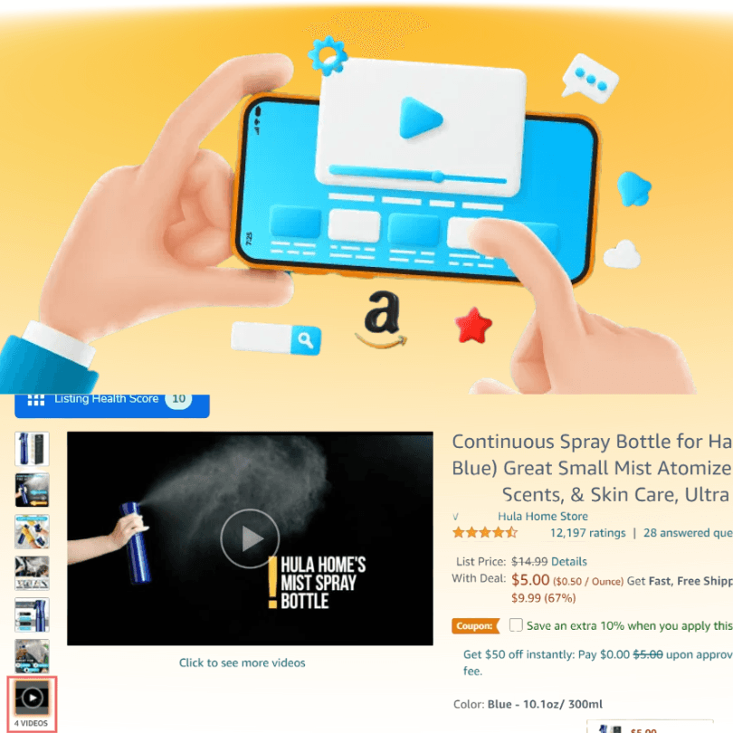 Amazon Brand & Product-Specific Videos