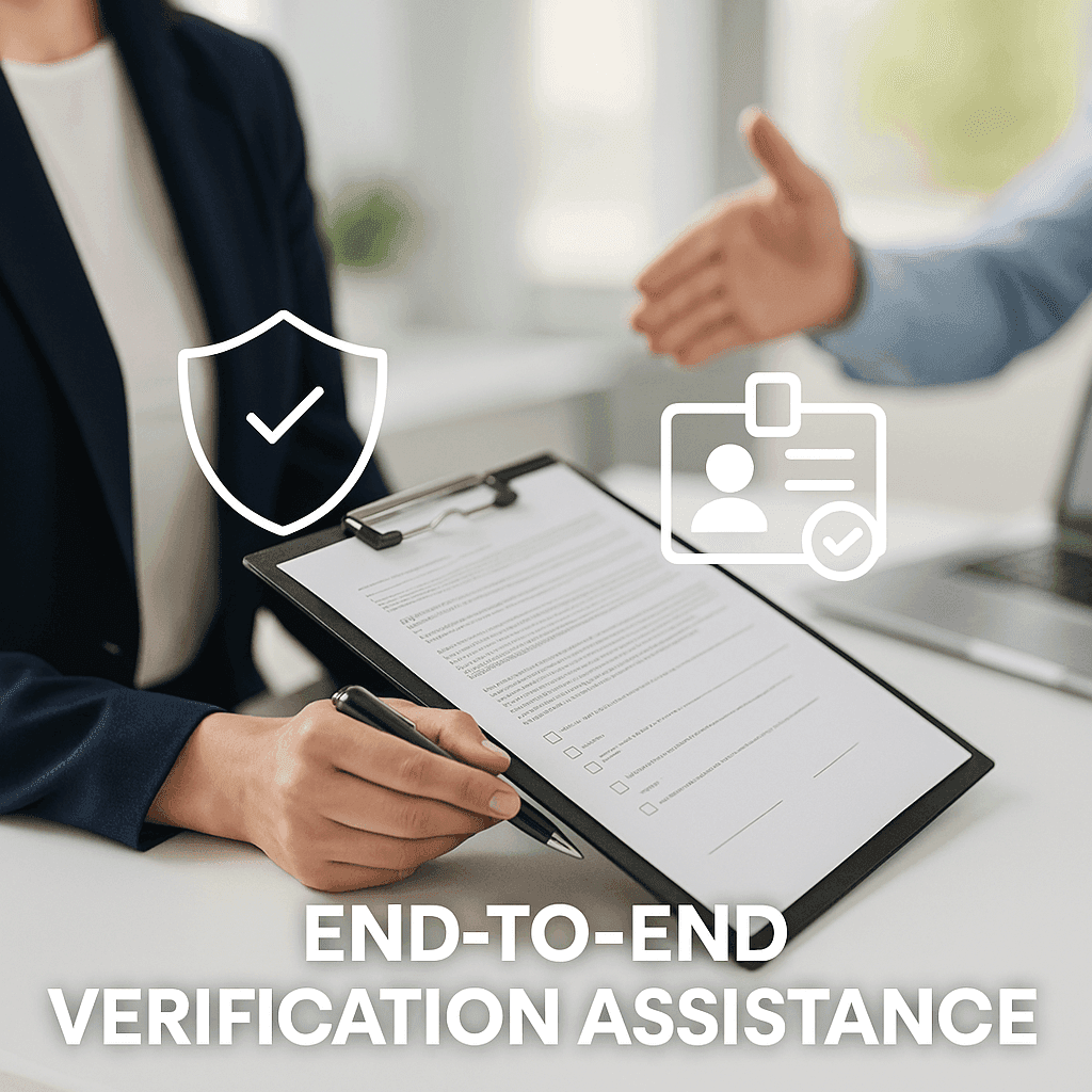 End-to-End Verification Assistance
