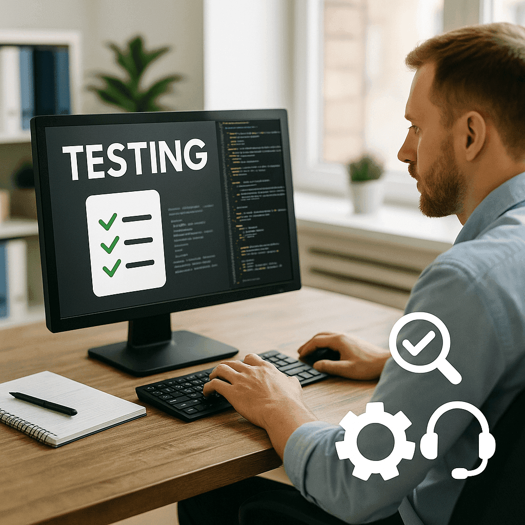 Testing, Deployment and Support